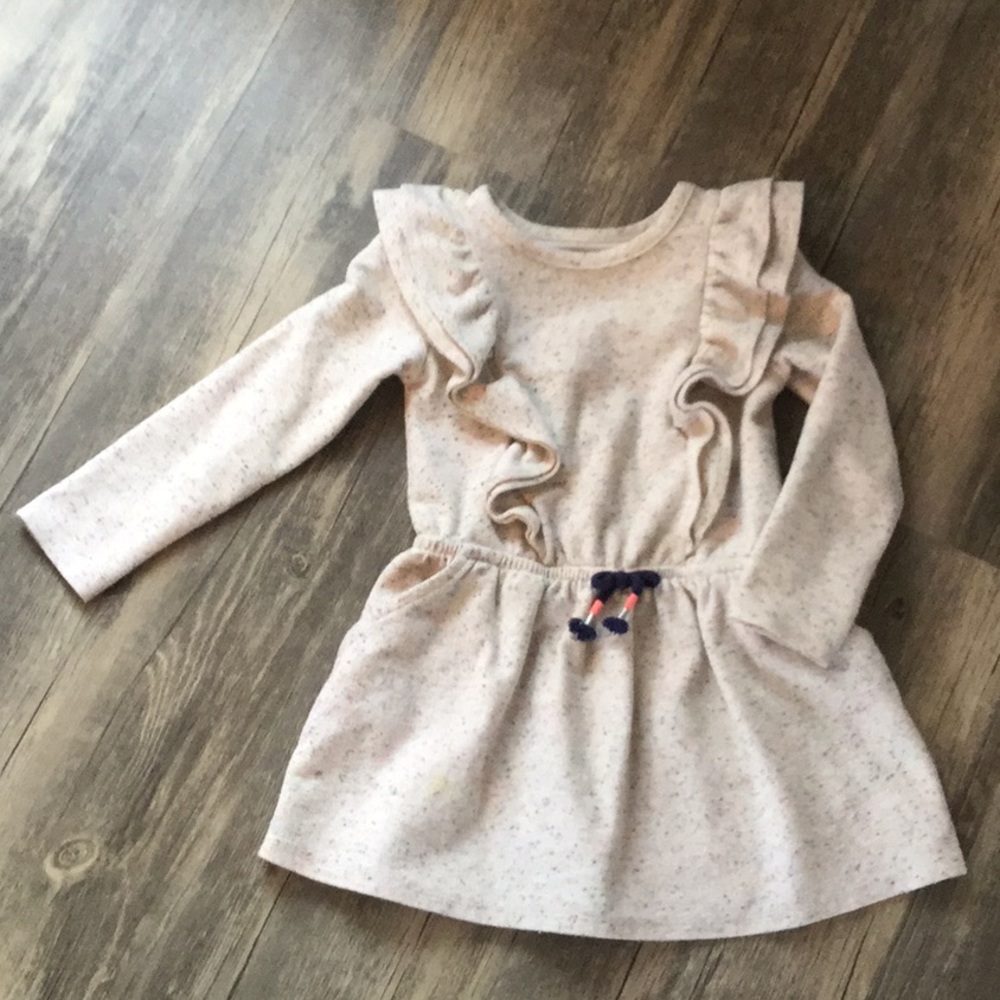 Girls Ruffled Dress (Size 4T)